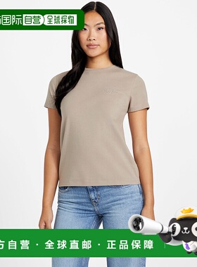 自营guessEco Bobbi Relaxed Tee - moondust 美国奥莱直发