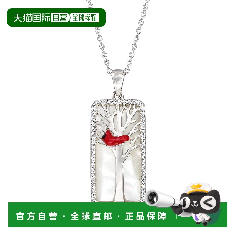自营Ross-Simons Mother-Of-Pearl and . White Topaz Cardinal P