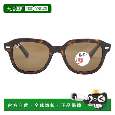 自营ray-banRay Ban Erik Polarized Brown Square Unisex Sungla