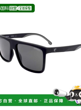 自营Carrera男士58mm太阳镜CARRERA8055-S-003-58-哑光黑色 美国
