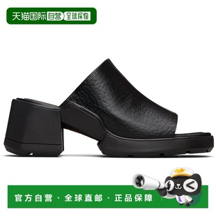 1h可退 香港直邮潮奢 miista 女士 黑色 Clarin 穆勒鞋 E83636