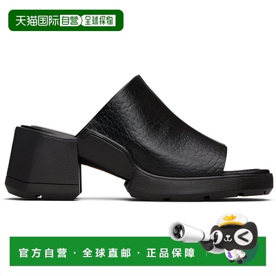 1h可退 香港直邮潮奢 miista 女士 黑色 Clarin 穆勒鞋 E83636