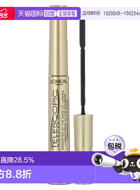 香港直邮L＇oreal欧莱雅睫毛膏910浓黑色持妆自然浓密卷翘正品8ml