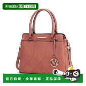 collectionElodie三格女式 自营mia 手提包 Mia 腮红 美国奥