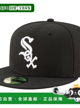 自营NEW ERA MLB AC PERF 59FIFTY男女通用黑色涤纶帽子