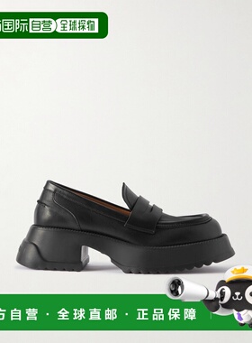 1h可退 香港直邮潮奢 Marni 玛尼 女士 圆头乐福鞋 MOMS005104P64