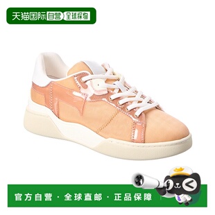 tod 厚底板鞋 sTOD高科技运动鞋 美国奥莱直发新款 粉红色 自营
