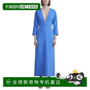 lafayette new 自营 148 yorkLafayette 148纽约深V丝绸迷笛连衣