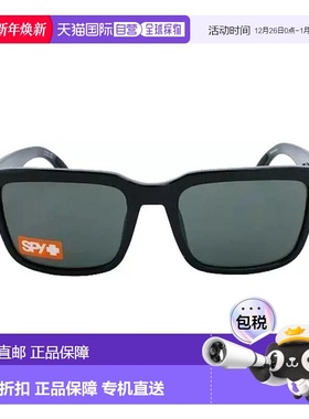 自营 spy间谍头盔2 6800000000009方形太阳镜-黑色-深灰色 美国奥