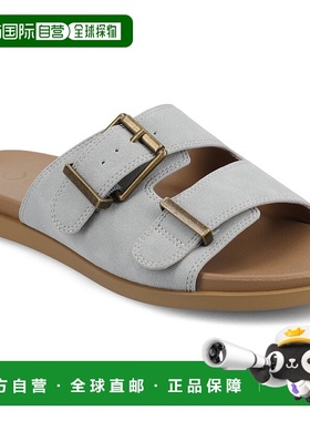 自营 journee collectionJournee 女士 Cosette 平底凉鞋 - 蓝色