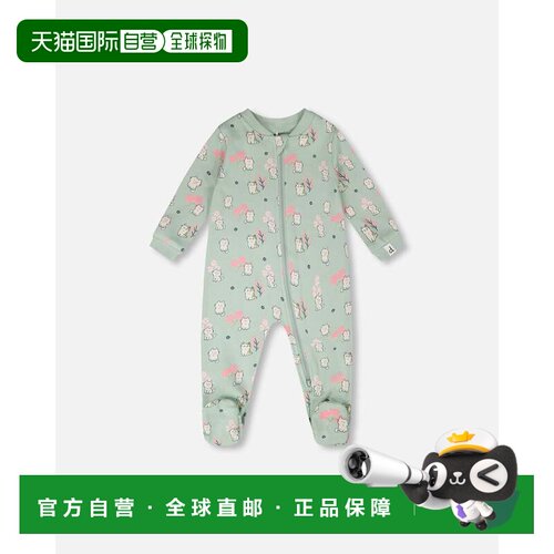 自营deux par deuxOrganic Cotton Baby One-Piece Pyjama Blue K