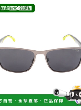 自营Carrera Grey Rectangular Unisex Sunglasses CARRERA 2037T