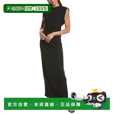 自营Ichi Katine Maxi Dress - Black吊带连衣裙 美国奥莱直发