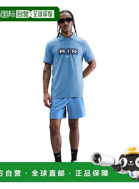 自营男士NIKE AIR图案T恤_蓝色BEYOND 美国奥莱直发耐克