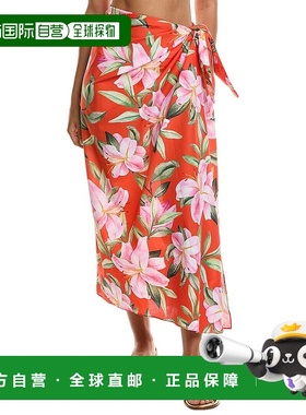 自营 Mara Hoffman Izzi Midi Skirt - Red 半身裙美国直发奥莱