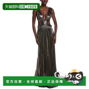 自营retrofeteRetrofête Dracey Maxi Dress - gray 美国奥莱直