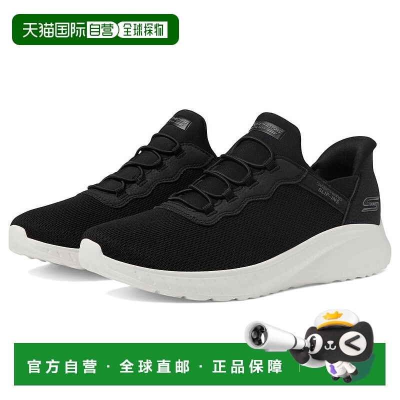 美国直邮SKECHER 女士运动鞋斯凯奇爆款脚蹬一脚蹬休闲鞋进口布鞋