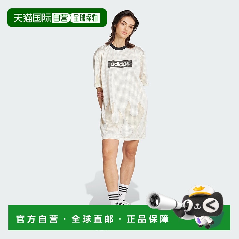 自营Women's adidas Flames Hockey Dress - off white 美国奥莱