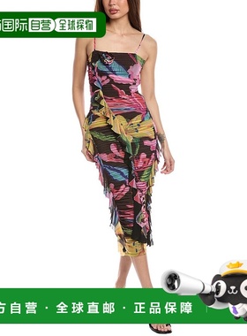 自营 rococo sand洛可可沙色中长连衣裙 - 黑色 美国奥莱直发