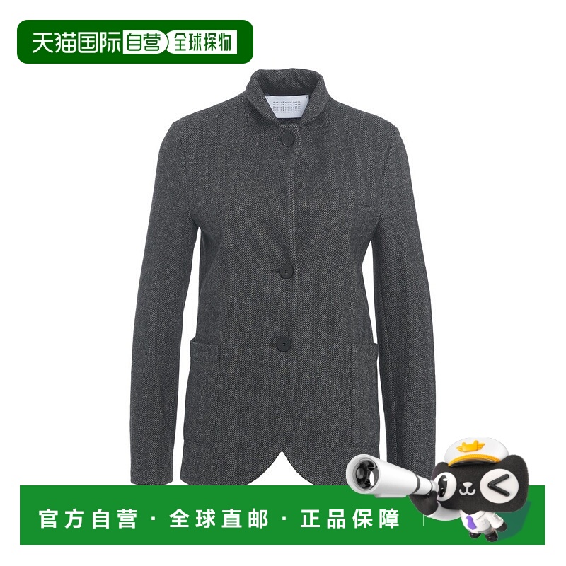 自营harris wharf londonTailored Houndstooth Blazer With Two-