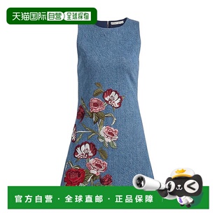 女士 1h可退 olivia alice 连衣裙牛仔 美国直邮