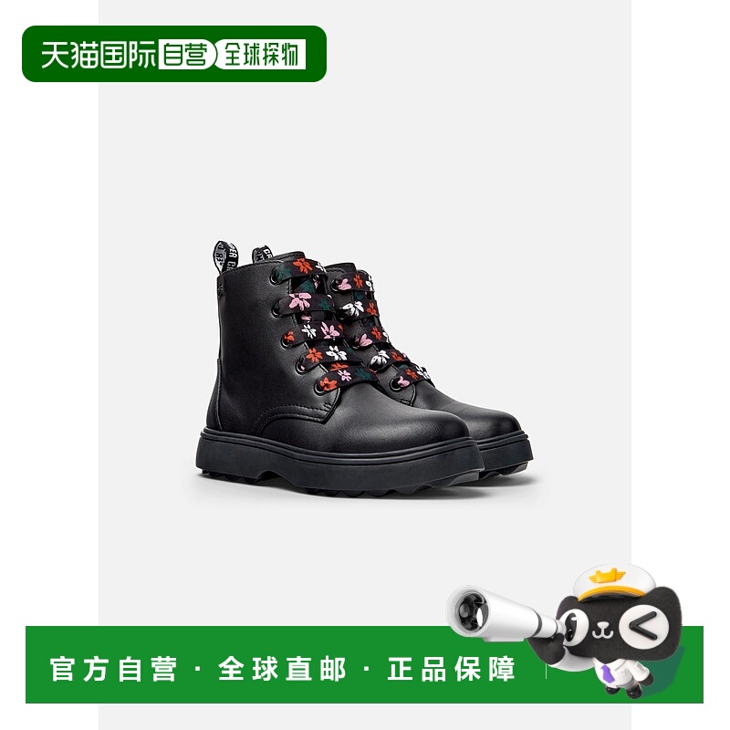 自营脚踝靴儿童Camper Norte儿童-黑色 美国奥莱直发