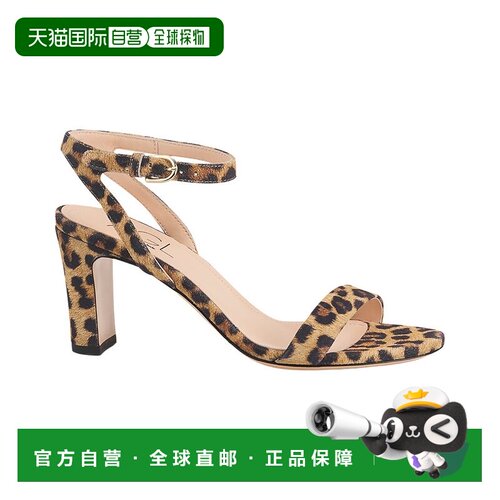 自营AGL Bernadette Leather Sandal - brown 美国奥莱直发高跟鞋