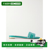 珠饰皮质凉拖 1h可退 CBDFLA 女士 Capri 香港直邮潮奢 AQUAZZURA