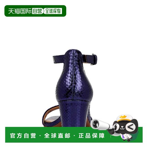 自营Naturalizer Vera黄昏蓝蛇G9746LZ403女式-蓝色 美国奥莱直发