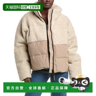 自营Canada Goose Elora Wool-Blend Puffer Jacket - grey 美国