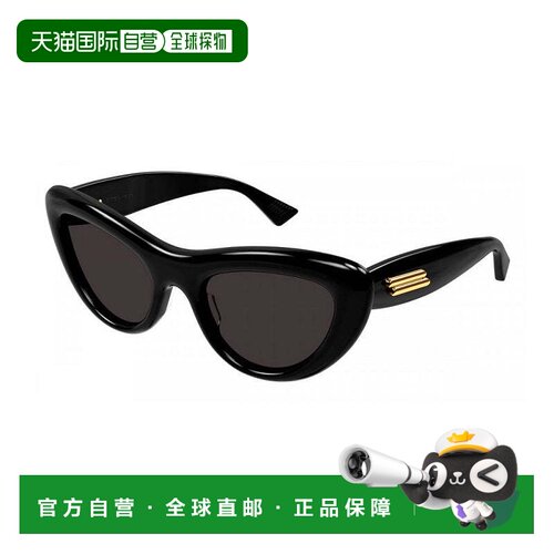 自营bottega venetaBV1282S 001黑色/灰色-黑色 美国奥莱直发
