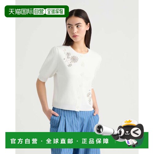 自营NVLT Women’s Button Front Cardigan - marshmallow 美国奥
