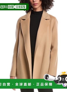 自营Theory Sileena New Divide 2 Wool & Cashmere-Blend - brow