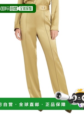 自营 cinq a sept五到七雷纳裤-绿色 美国奥莱直发女裤西装裤