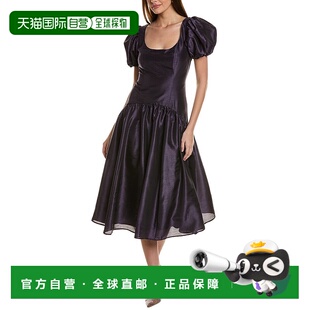 自营 Hutch Brighton 中长连衣裙 - 黑色 美国奥莱直发