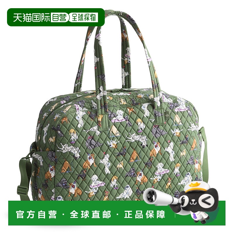 自营vera bradleyOutlet Cotton Large Weekender Travel Bag - d