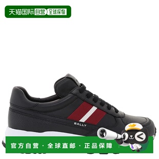 自营 Bally Flick Ribbon低帮运动鞋-黑色 巴利男鞋美国直发奥莱
