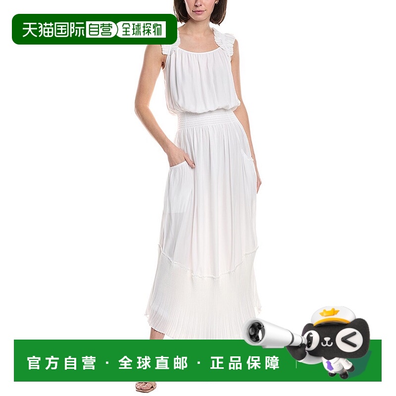 自营 Ramy Brook Baylor 长裙 - 白色 美国奥莱直发