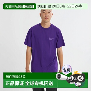 美国直邮始祖鸟 Kragg SL Cotton 男士休闲攀爬透气短袖T恤男款