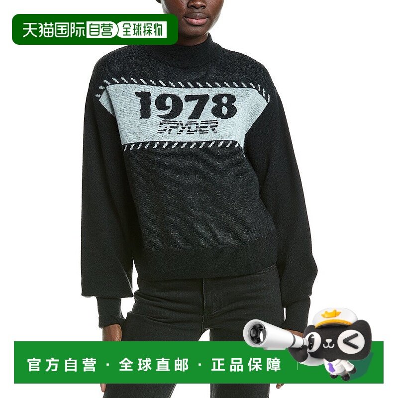 自营Spyder Buttercup Wool & Alpaca-Blend Sweater - black 美