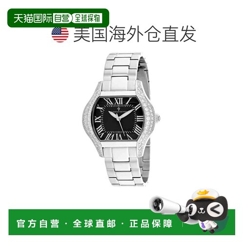 自营Christian Van Sant Women's Bianca Black Dial Watch - bla