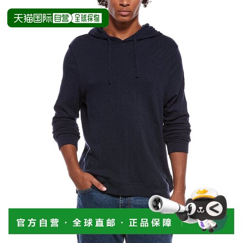 自营Onia Slub套头衫连帽衫-海军 美国奥莱直发