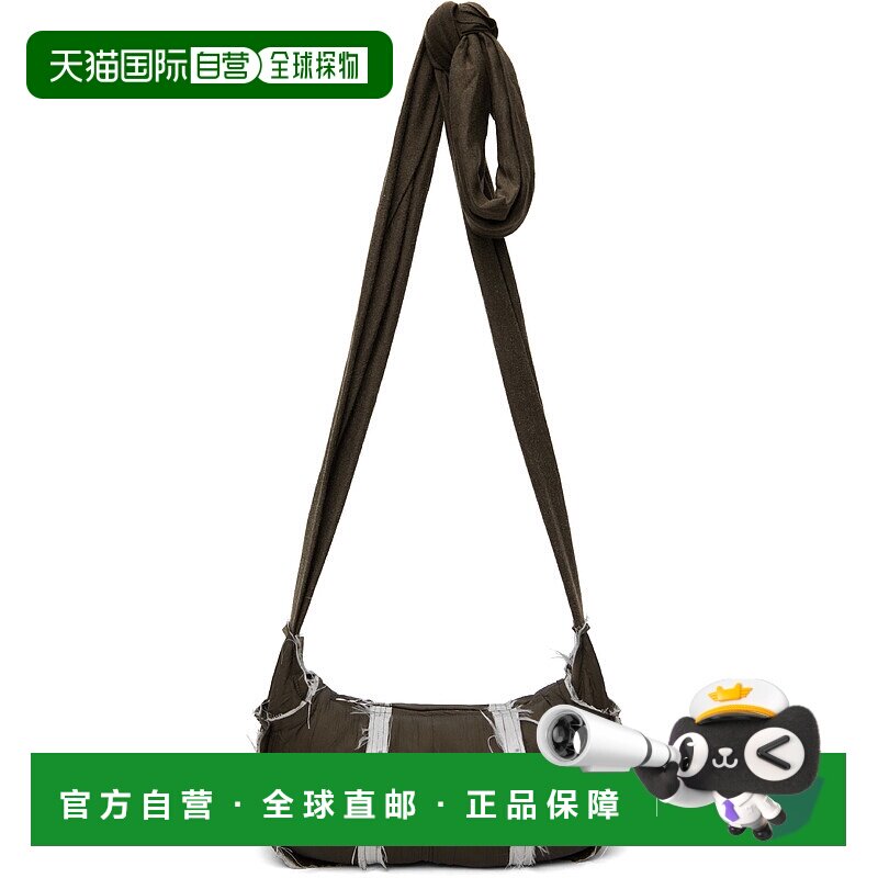 1h可退 香港直邮潮奢 Edward Cuming 女士 卡其色 Fallas 单肩包