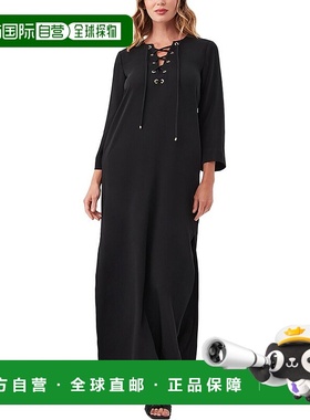 自营 Trina Turk Catamaran Dress - black 美国奥莱直发连衣裙