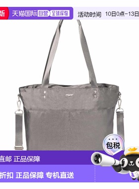自营baggallini Women's Carryall Laptop Tote Crossbody Bag -