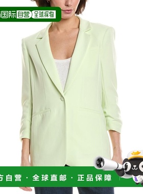 自营cinq a septCinq à Sept Khloe Tailored Fit Blazer - gree