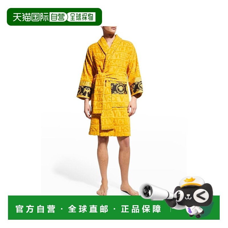 1h可退 【美国直邮】versace 男士 睡袍,女士内衣/男士内衣/家居服,睡袍/浴袍,淘宝优惠券,粉丝福利购,淘宝优惠卷