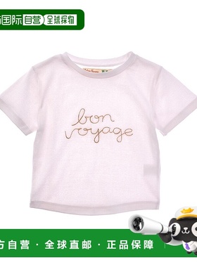 自营 vintage havana复古哈瓦那Bon Voyage缝合T恤-白色 美国奥莱