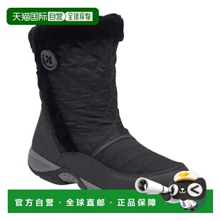 自营Women Easy Black Spirit Faux Exposure Mid Win Calf Fur