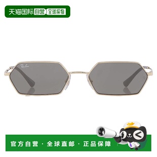 自营ray-banRay Ban Yevi Dark Grey Mirror Hexagonal Unisex Su